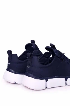 GOE Męskie Sportowe Buty Sneakersy HH1N4031 Granatowe