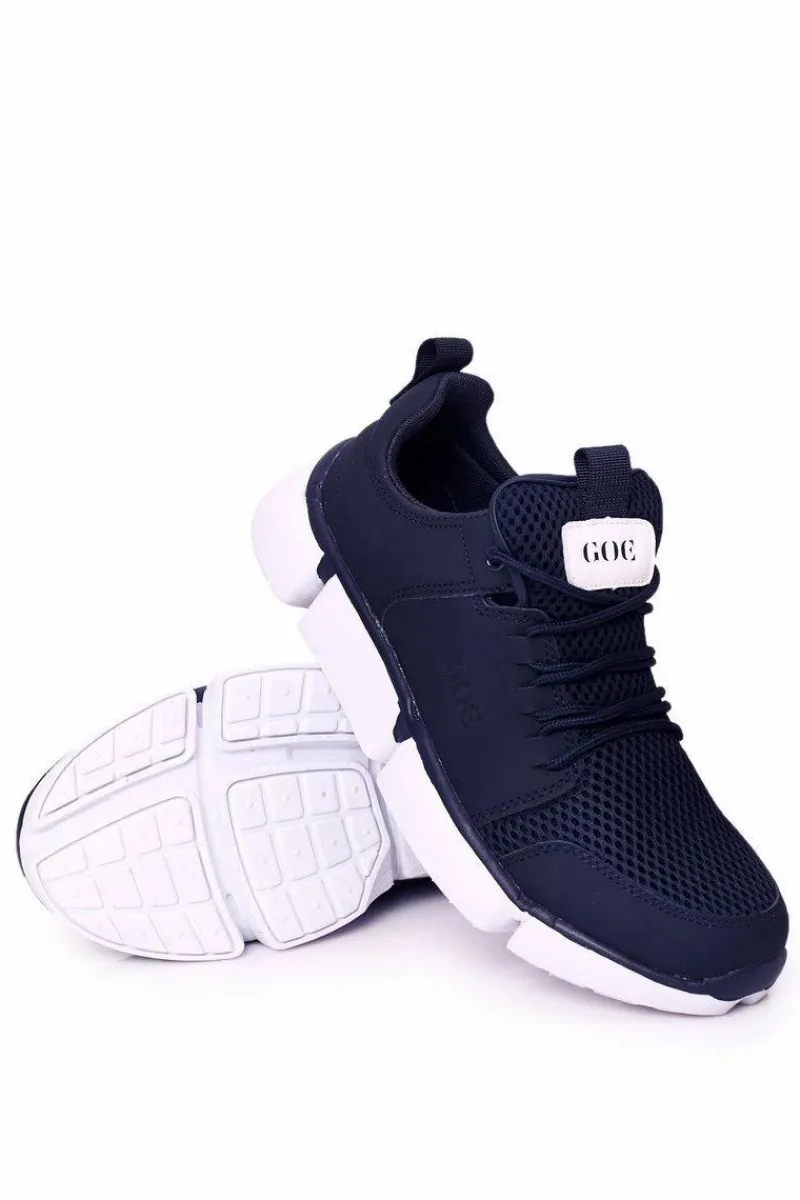 GOE Męskie Sportowe Buty Sneakersy HH1N4031 Granatowe