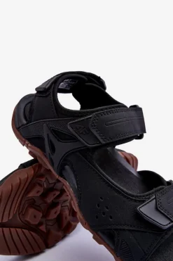 New 4F Męskie Sportowe Sandały SS23FSANM018-20S Czarne