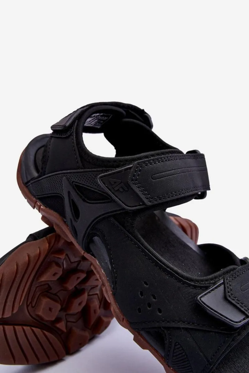 New 4F Męskie Sportowe Sandały SS23FSANM018-20S Czarne