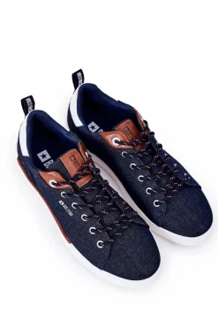 Męskie Tenisówki Big Star HH174163 Granatowe Męskie Trampki Męskie Big Star|Trampki Niskie