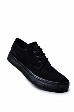 Sale Big Star Shoes Męskie Tenisówki Big Star JJ174052 Czarne