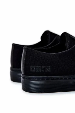 Sale Big Star Shoes Męskie Tenisówki Big Star JJ174052 Czarne