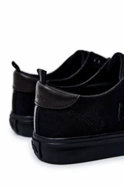 Best Lee Cooper Męskie Tenisówki LCW-22-31-0857M Czarne