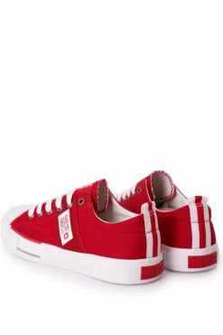 Hot Big Star Shoes Męskie Trampki Big Star HH174040 Czerwone