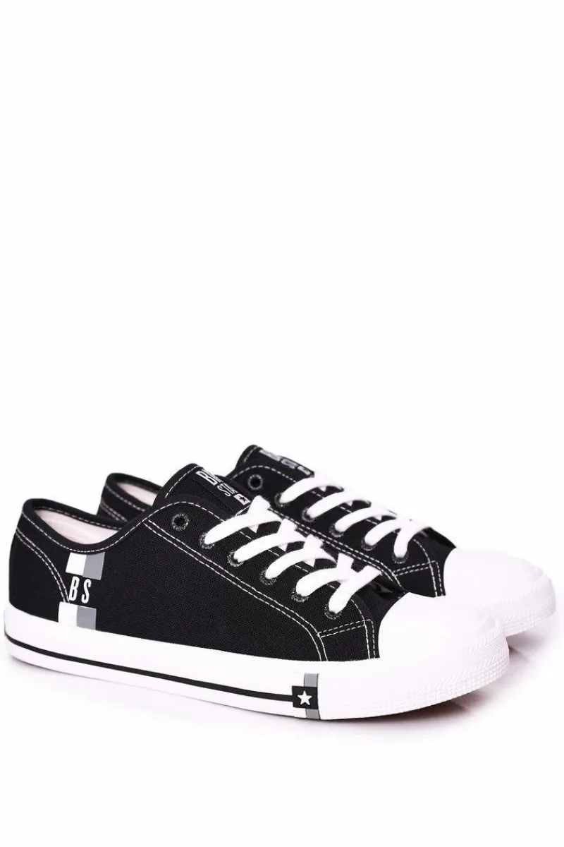 Best Big Star Shoes Męskie Trampki Big Star HH174323 Czarne