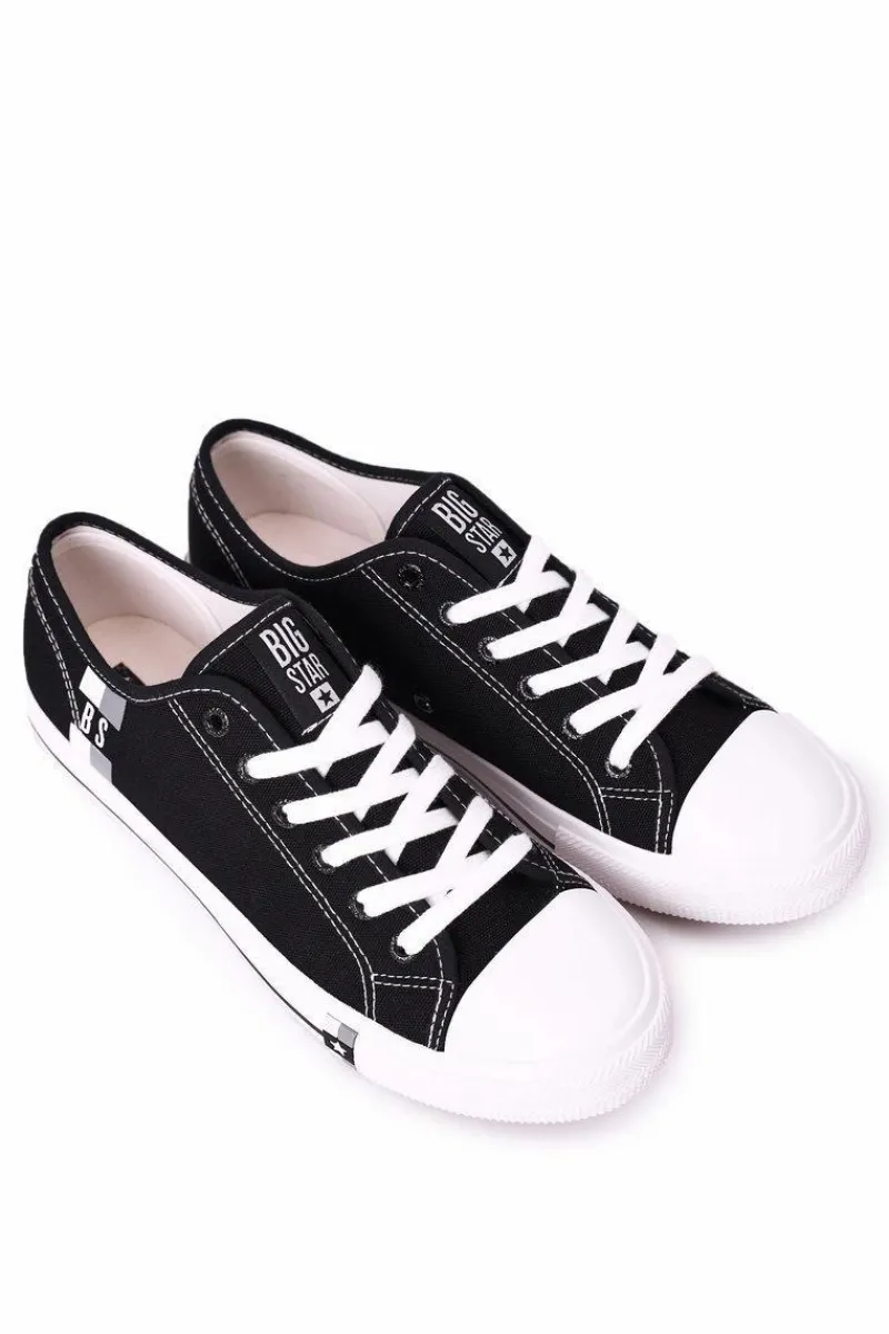 Best Big Star Shoes Męskie Trampki Big Star HH174323 Czarne