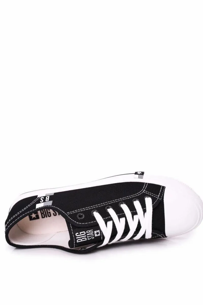 Best Big Star Shoes Męskie Trampki Big Star HH174323 Czarne