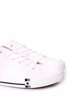 Best Męskie Trampki Big Star HH174324 Białe Męskie Trampki Męskie Big Star|Trampki Niskie