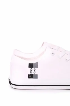 Best Męskie Trampki Big Star HH174324 Białe Męskie Trampki Męskie Big Star|Trampki Niskie