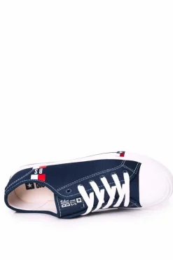 Trampki Męskie Big Star|Trampki Niskie>Big Star Shoes Męskie Trampki Big Star HH174326 Granatowe