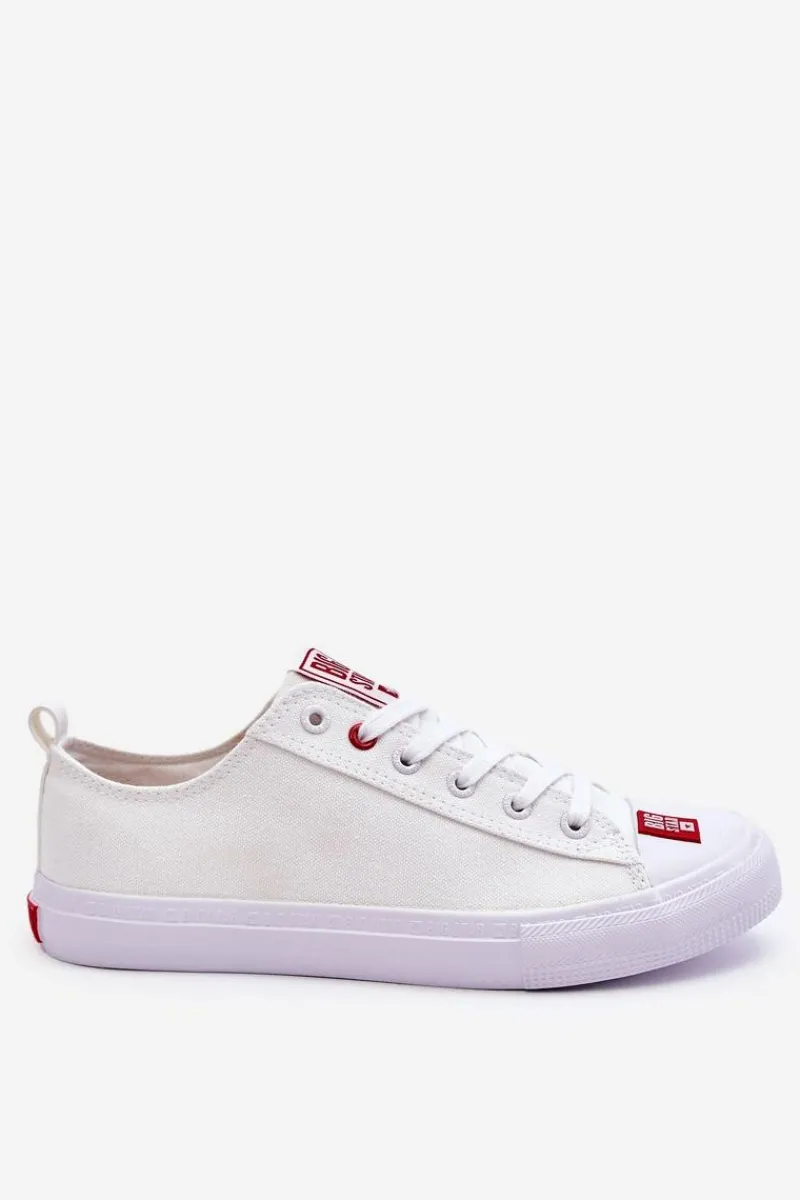 Trampki Męskie Big Star|Trampki Niskie>Big Star Shoes Męskie Trampki Big Star JJ174013 Białe