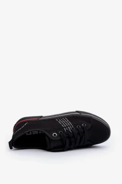 Online Big Star Shoes Męskie Trampki Big Star LL174205 Czarne