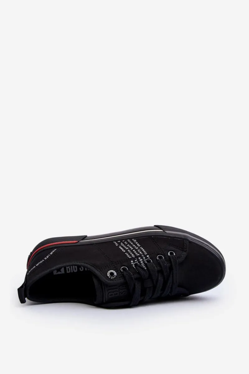 Online Big Star Shoes Męskie Trampki Big Star LL174205 Czarne