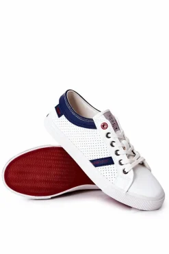 Cross Jeans Męskie Trampki II1R4005C Białe