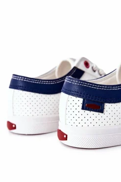 Cross Jeans Męskie Trampki II1R4005C Białe