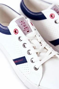 Cross Jeans Męskie Trampki II1R4005C Białe