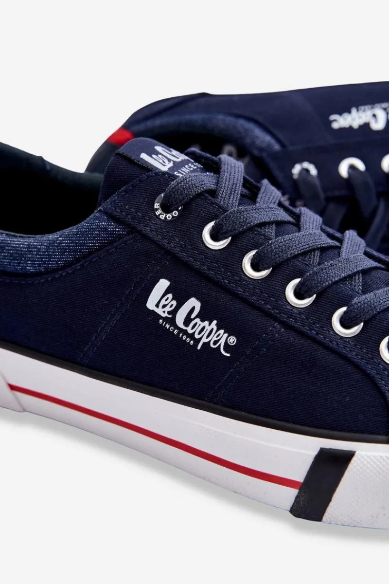 Trampki Niskie|Trampki Męskie Niskie>Lee Cooper Męskie Trampki LCW-23-31-1833M Granatowe