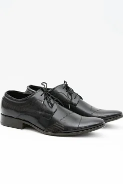 Clearance Boto Męskie Wizytowe Skórzane Półbuty Flavio