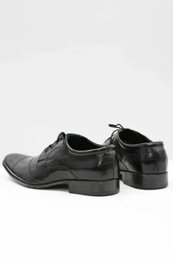 Clearance Boto Męskie Wizytowe Skórzane Półbuty Flavio