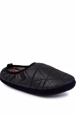 Męskie Wsuwane Papcie Big Star KK174365 Czarne Męskie Papcie Męskie