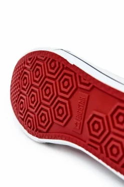 Sale Big Star Shoes Męskie Wysokie Skórzane Trampki BIG STAR JJ174071 Białe