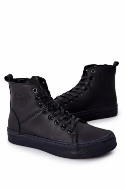 Trampki Męskie Big Star|Trampki Wysokie><noscript><img width=