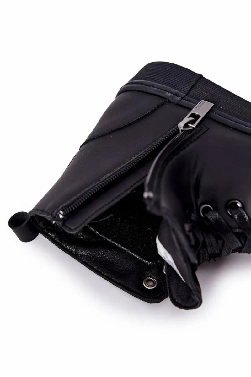 Trampki Męskie Big Star|Trampki Wysokie>Big Star Shoes Męskie Wysokie Trampki BIG STAR II174048 Czarne