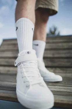 Big Star Shoes Męskie Wysokie Trampki Big Star Białe Y174024