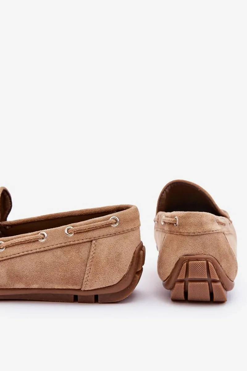 Online Boto Męskie Zamszowe Wsuwane Mokasyny Brązowe Rayan