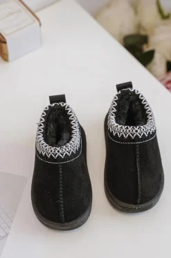 Best Śniegowce Botki Dziecięce Na Platformie Ocieplane Futerkiem Czarne Vilabria Dzieci Dziewczęce|Dziewczęce