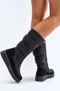 Śniegowce Damskie|Kozaki Płaskie><noscript><img width=