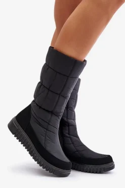 Śniegowce Damskie|Kozaki Płaskie><noscript><img width=