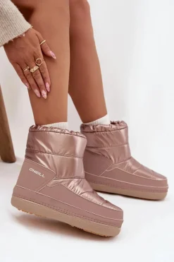 Discount O'Neill Śniegowce Damskie LISA CHELSEA WOMEN MID 90253013.78E Różowe Różowy