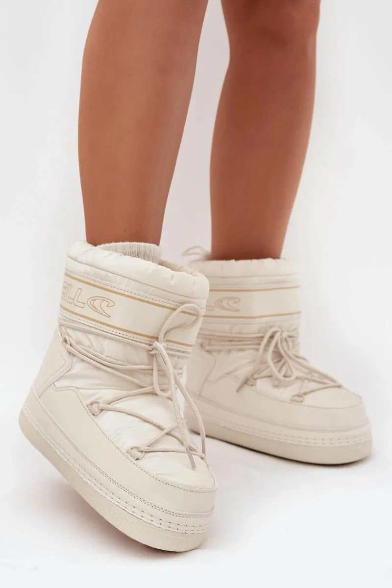 Śniegowce Damskie>O'Neill Śniegowce Damskie Z Wiązaniem LISA WOMEN HIGH 90253012.99Z Białe Biały