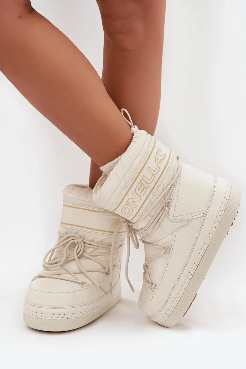 Śniegowce Damskie>O'Neill Śniegowce Damskie Z Wiązaniem LISA WOMEN HIGH 90253012.99Z Białe Biały