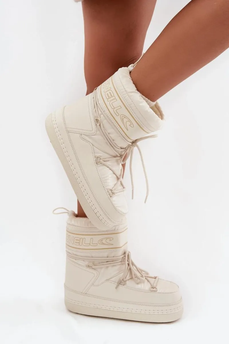 Śniegowce Damskie>O'Neill Śniegowce Damskie Z Wiązaniem LISA WOMEN HIGH 90253012.99Z Białe Biały