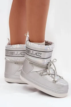 New O'Neill Śniegowce Damskie Z Wiązaniem LISA WOMEN HIGH 90253012.99S Srebrne Srebrny