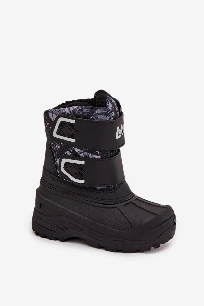 Hot Lee Cooper Śniegowce Dziecięce LCJ-25-10-3781 Czarne