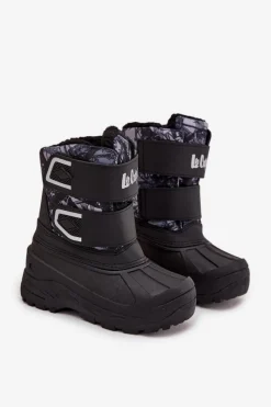 Hot Lee Cooper Śniegowce Dziecięce LCJ-25-10-3781 Czarne