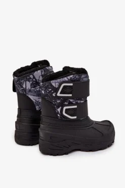 Hot Lee Cooper Śniegowce Dziecięce LCJ-25-10-3781 Czarne