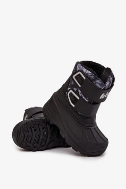 Hot Lee Cooper Śniegowce Dziecięce LCJ-25-10-3781 Czarne