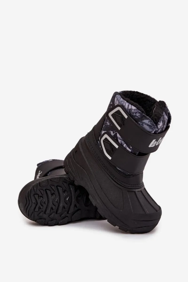 Hot Lee Cooper Śniegowce Dziecięce LCJ-25-10-3781 Czarne