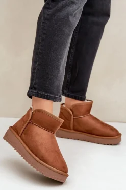 Best Śniegowce Na Platformie Damskie DFSH370010 Brązowe Damskie Śniegowce Damskie