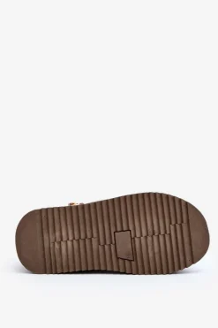 Online Śniegowce Na Platformie Ze Wzorem Ciemnozielone Udra Damskie Śniegowce Damskie