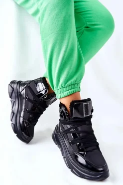 Sale Big Star Shoes Śniegowce Ocieplane Big Star II274311 Czarne