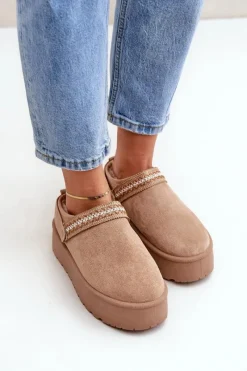 Śniegowce Damskie|Kapcie Klasyczne><noscript><img width=