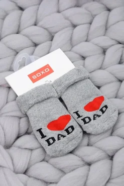 Discount Boto Niemowlęce Skarpetki I love Dad Soxo