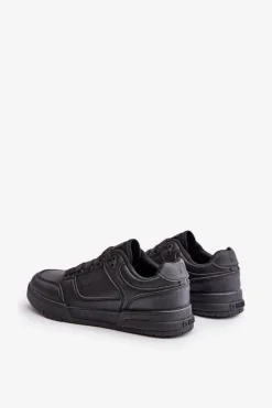 Big Star Shoes Niskie Sneakersy Męskie Big Star OO174670 HI-POLY SYSTEM Czarne Czarny