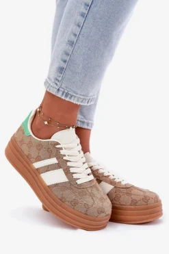 Buty Sportowe Na Platformie|Sneakersy Damskie><noscript><img width=